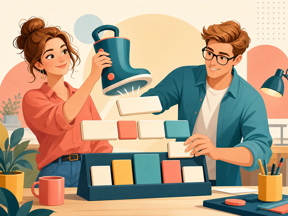 Playful illustration for The Boot: The Most Powerful Tool in This Whole Series, an English by Algorithm lesson